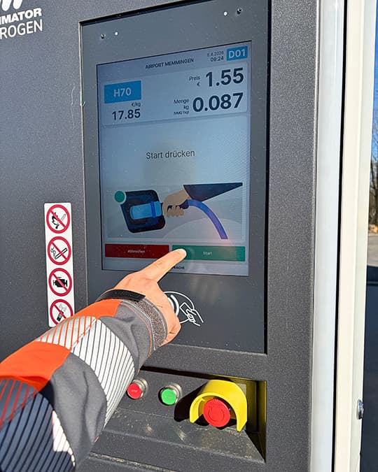 5. auf START drücken